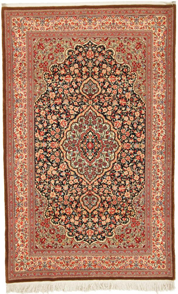 Tappeto persiano Qum Kork 215x135 215x135, Tappeto persiano Annodato a mano