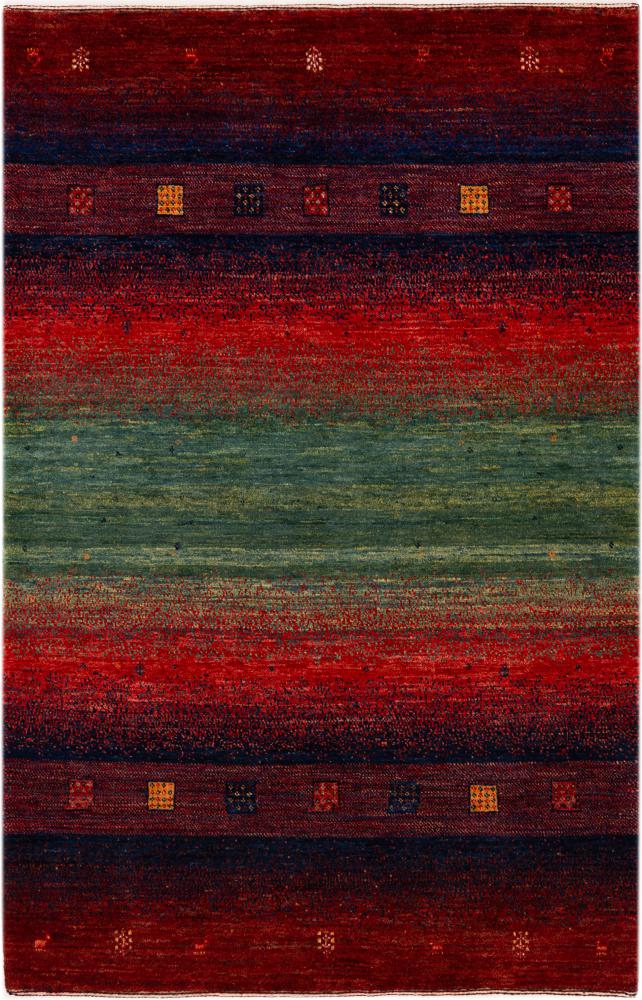 Alfombra persa Persia Gabbeh Loribaft Atash 148x96 148x96, Alfombra persa Anudado a mano