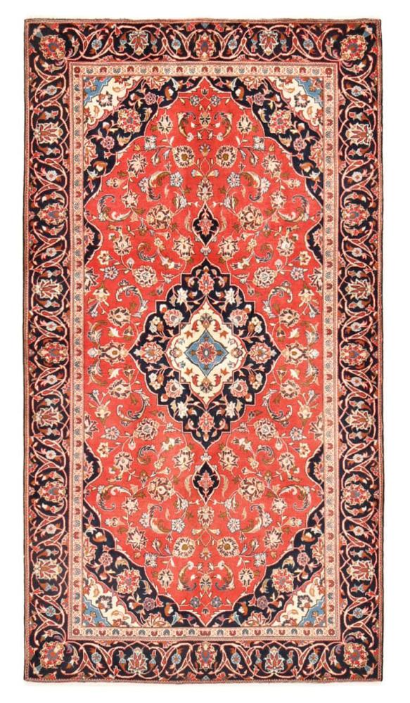 Alfombra persa Keshan 254x133 254x133, Alfombra persa Anudado a mano