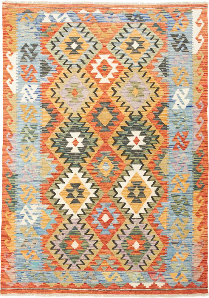 Afghanska mattan Kilim  Afghan 181x124 181x124, Persisk matta handvävd 