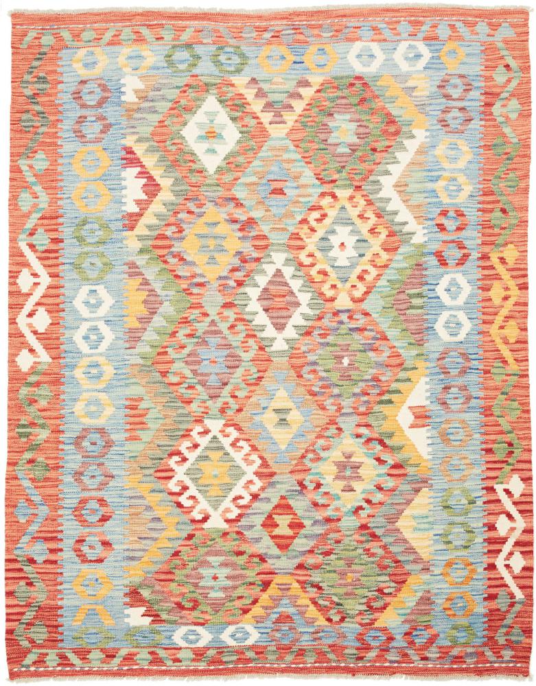 Tapis afghan Kilim Afghan 6'6"x5'2" 6'6"x5'2", Tapis persan Tissé à la main