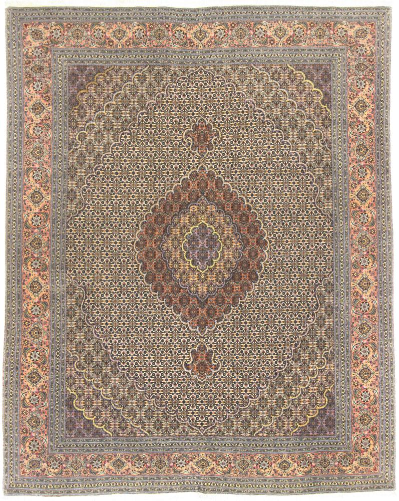 Tapete persa Tabriz 252x202 252x202, Tapete persa Atado à mão