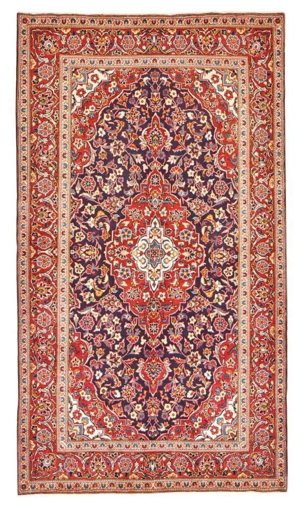 Persian Rug Keshan 254x147 254x147, Persian Rug Knotted by hand