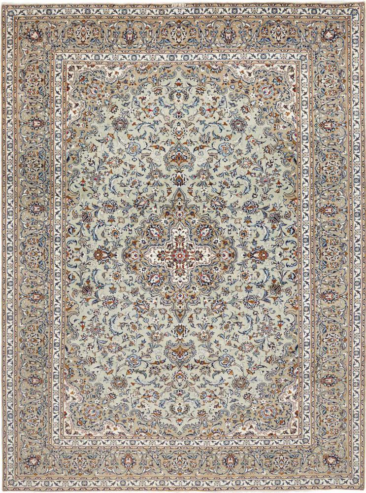 ペルシャ絨毯 カシャン 411x304 411x304, ペルシャ絨毯 手織り