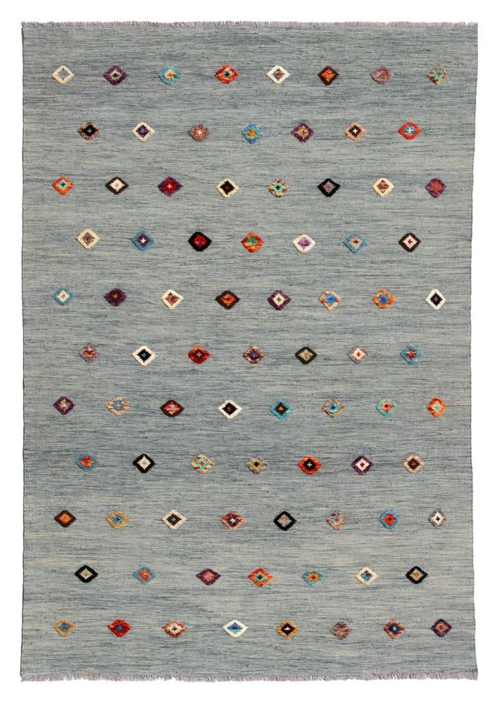 Alfombra afgana Kilim Afghan Nimbaft Edition 235x167 235x167, Alfombra persa Tejido a mano