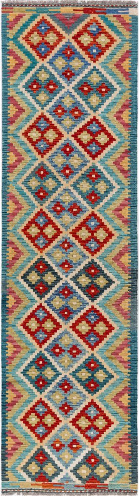 Tapis afghan Kilim Afghan 291x79 291x79, Tapis persan Tissé à la main