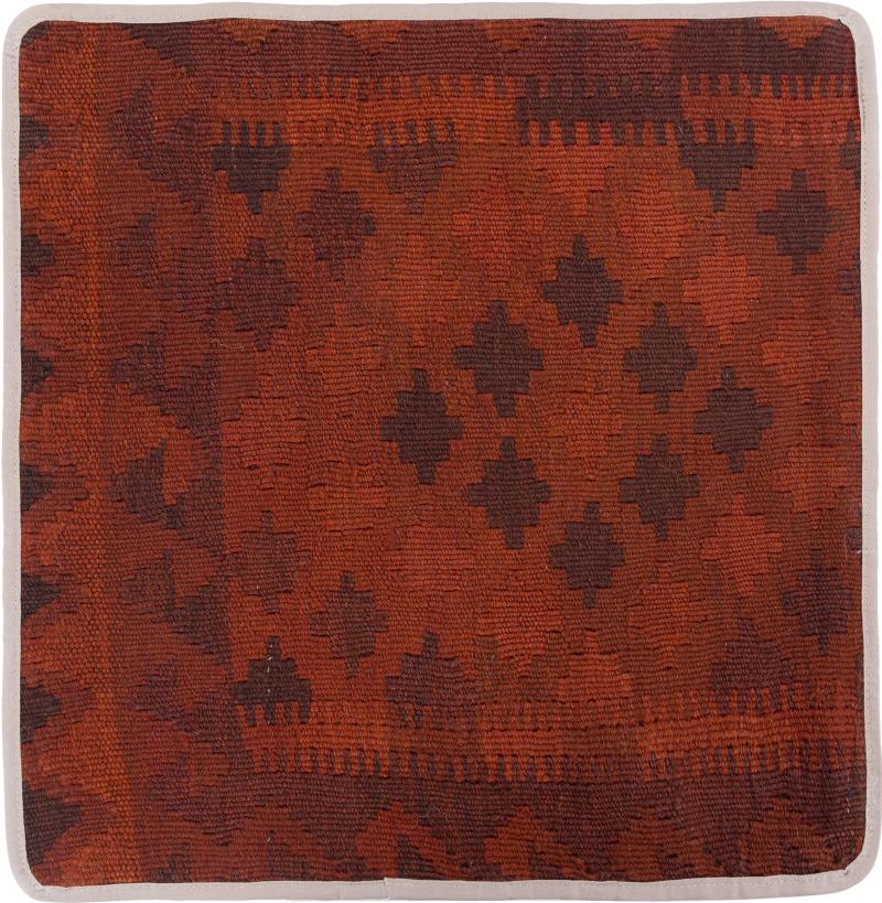 Afghanska mattan Kilim Afghan Kuddfodral 50x50 50x50, Persisk matta Knuten för hand