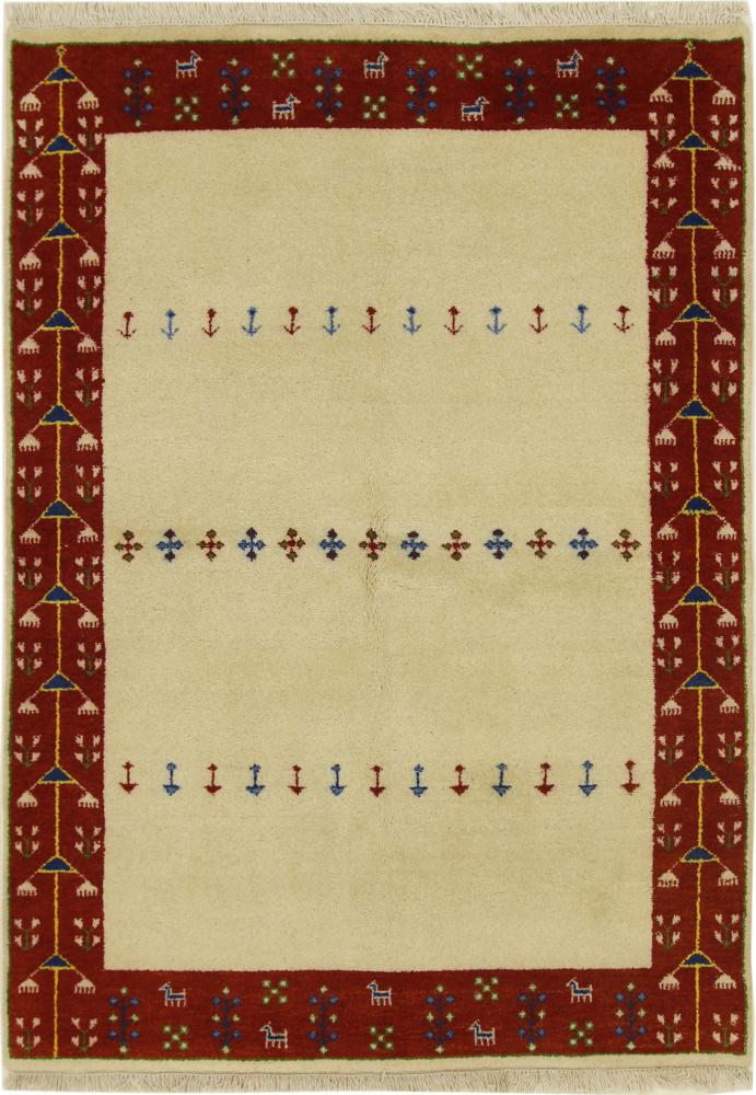 Alfombra india Gabbeh 237x166 237x166, Alfombra persa Anudado a mano