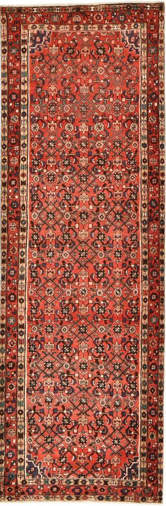Perserteppich Hamadan 10'9"x3'7" 10'9"x3'7", Perserteppich Handgeknüpft