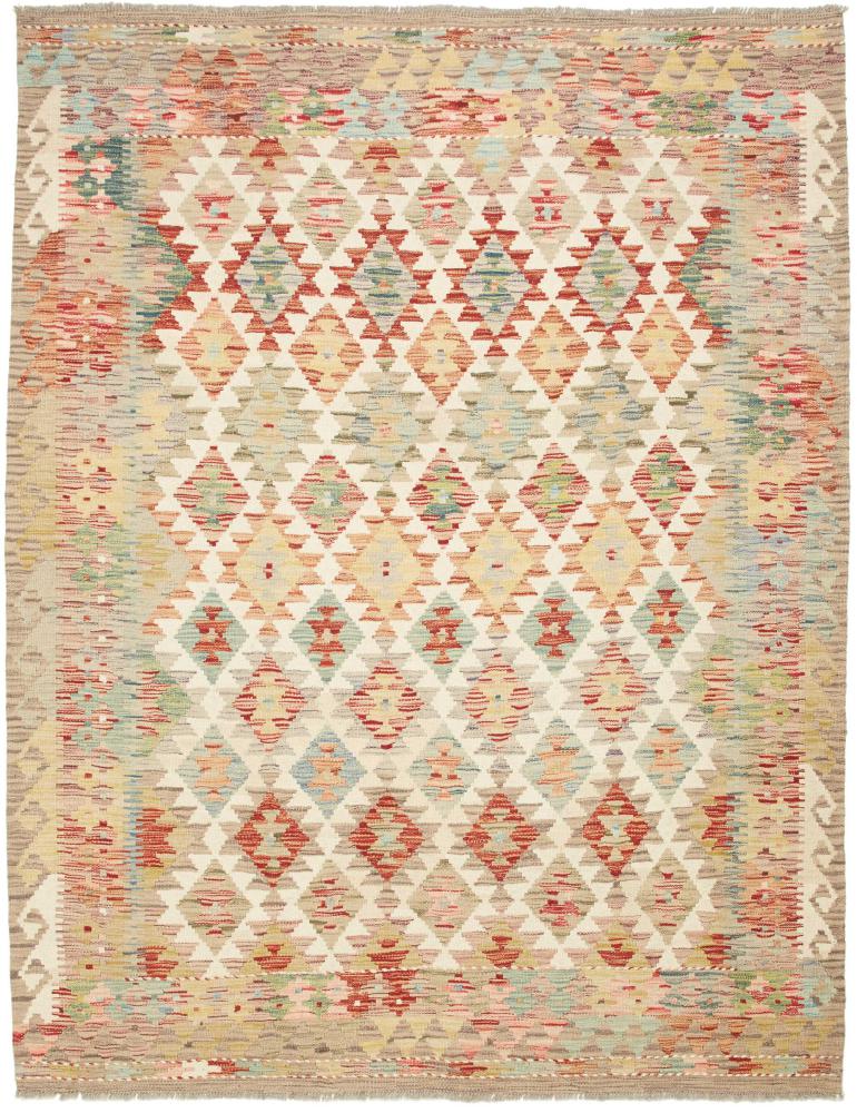 Afghaans tapijt Kilim Afghan 204x159 204x159, Perzisch tapijt Handgeweven