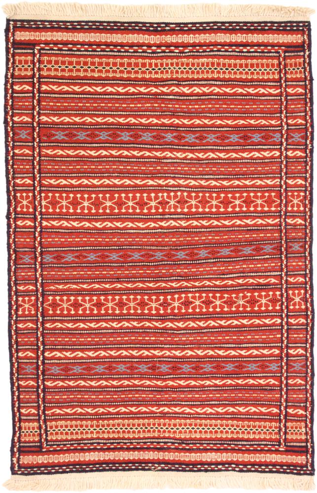 Perzsa szőnyeg Kilim Kordi 149x101 149x101, Perzsa szőnyeg szőttesek