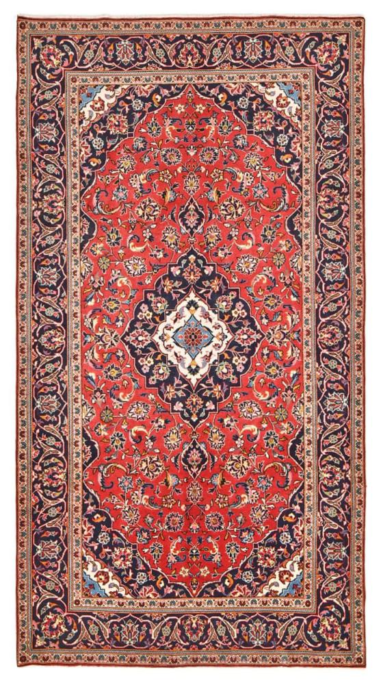 Alfombra persa Keshan 269x143 269x143, Alfombra persa Anudado a mano