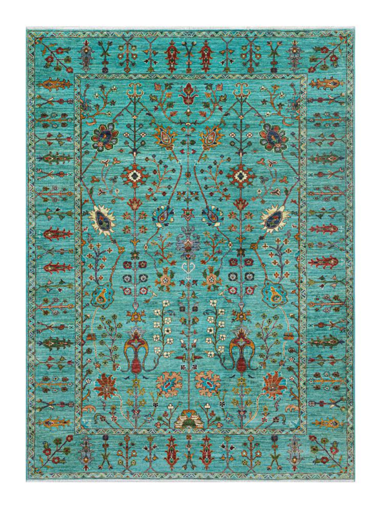Afganistan-matto Arijana Klassik 230x178 230x178, Persialainen matto Solmittu käsin