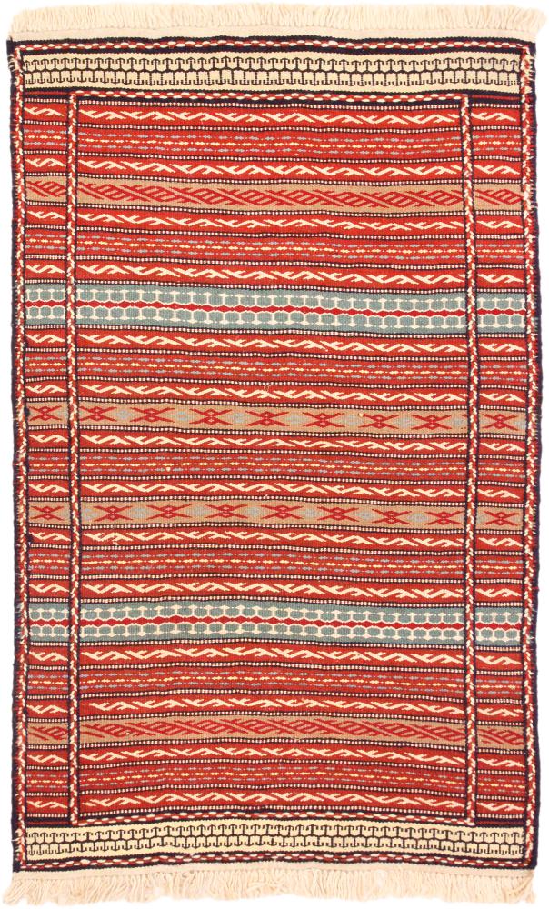 Tapete persa Kilim Kordi 149x101 149x101, Tapete persa Tecido à mão