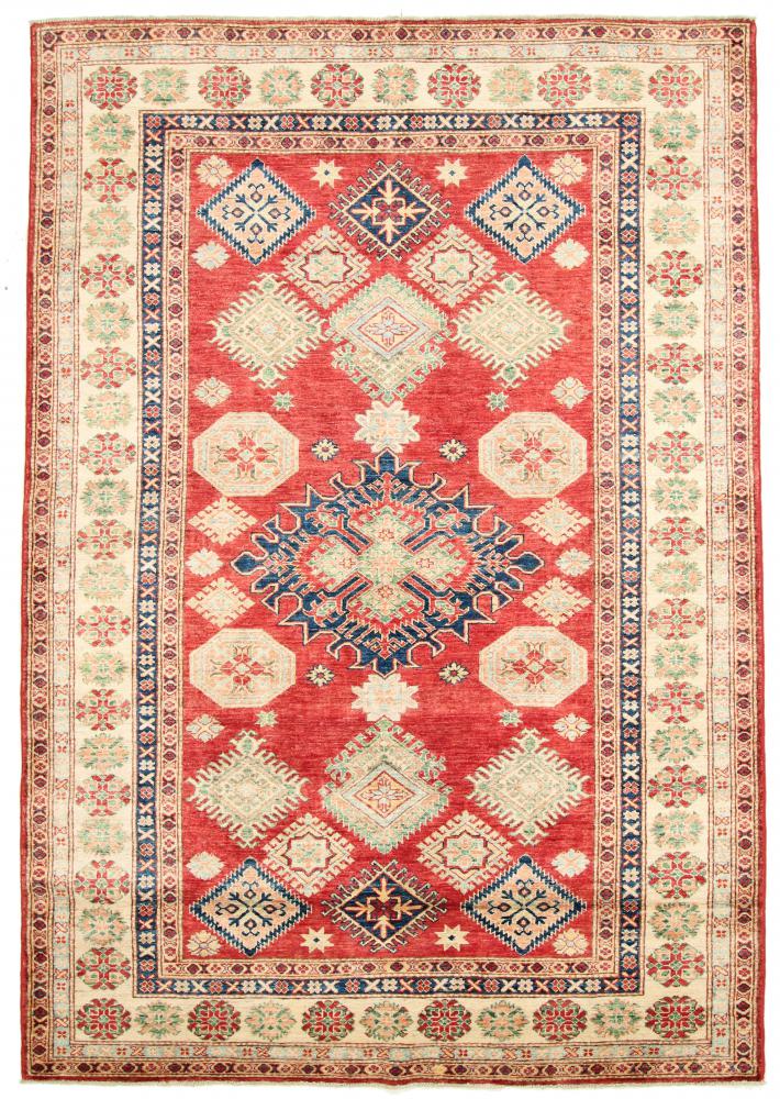 Tapete paquistanês Super Kazak 246x176 246x176, Tapete persa Atado à mão