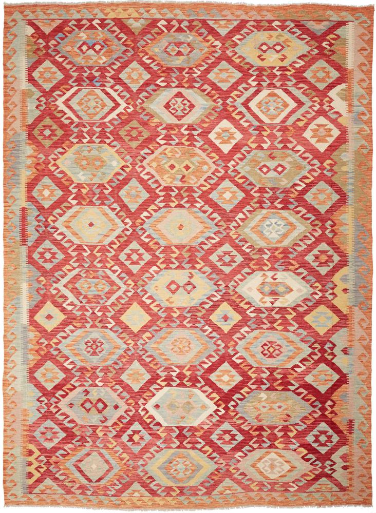 Tapete afegão Kilim Afegão 344x245 344x245, Tapete persa Tecido à mão