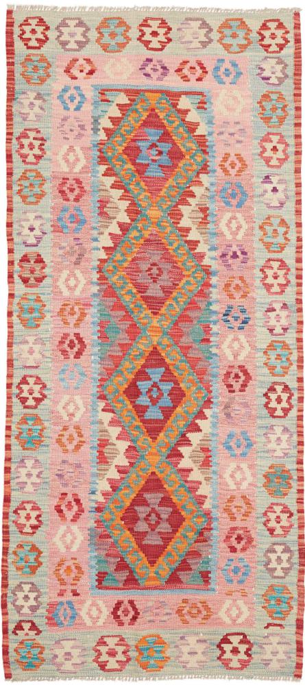Tapete afegão Kilim Afegão 196x85 196x85, Tapete persa Tecido à mão