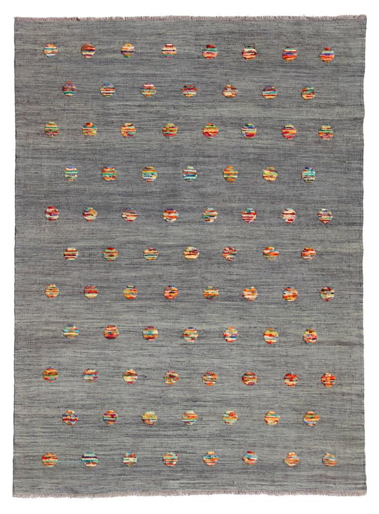 Alfombra afgana Kilim Afghan Nimbaft Edition 203x153 203x153, Alfombra persa Tejido a mano