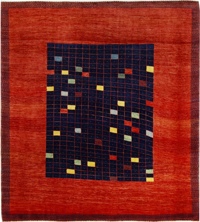 Tappeto persiano Persia Gabbeh Loribaft 306x280 306x280, Tappeto persiano Annodato a mano