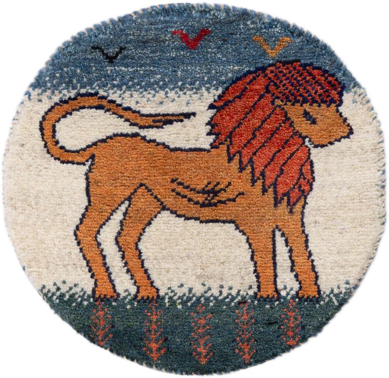 Persian rug Persian Gabbeh Loribaft 40x40 40x40, Persian rug Hand-knotted