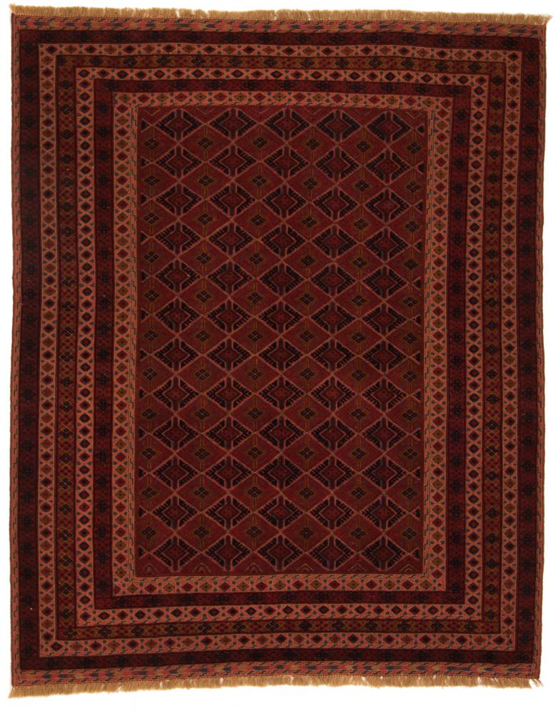 Tapete afegão Kilim Nimbaft 191x154 191x154, Tapete persa Atado à mão