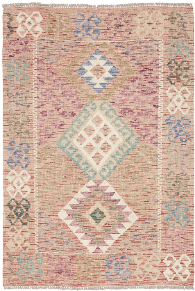 Afghaans tapijt Kilim Afghan 143x97 143x97, Perzisch tapijt Handgeweven
