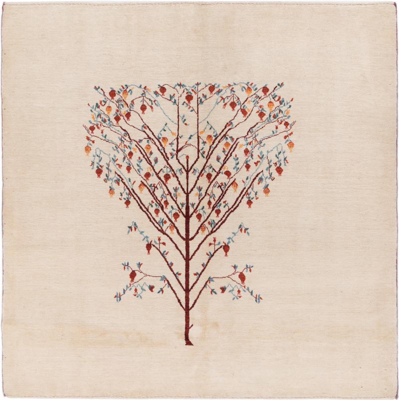 Perzisch tapijt Perzisch Gabbeh Loribaft Z 147x148 147x148, Perzisch tapijt Handgeknoopte