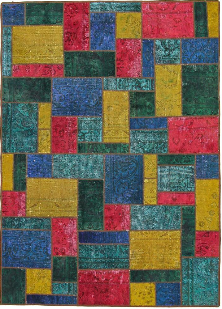 Perzsa szőnyeg Patchwork 239x169 239x169, Perzsa szőnyeg Kézzel csomózva