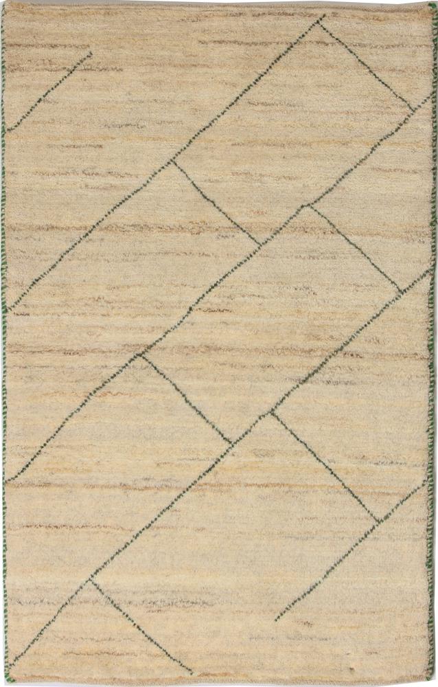 Perzsa szőnyeg Perzsa Gabbeh 3'10"x2'5" 3'10"x2'5", Perzsa szőnyeg Kézzel csomózva