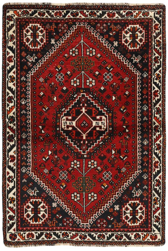 Tappeto persiano Shiraz 163x108 163x108, Tappeto persiano Annodato a mano