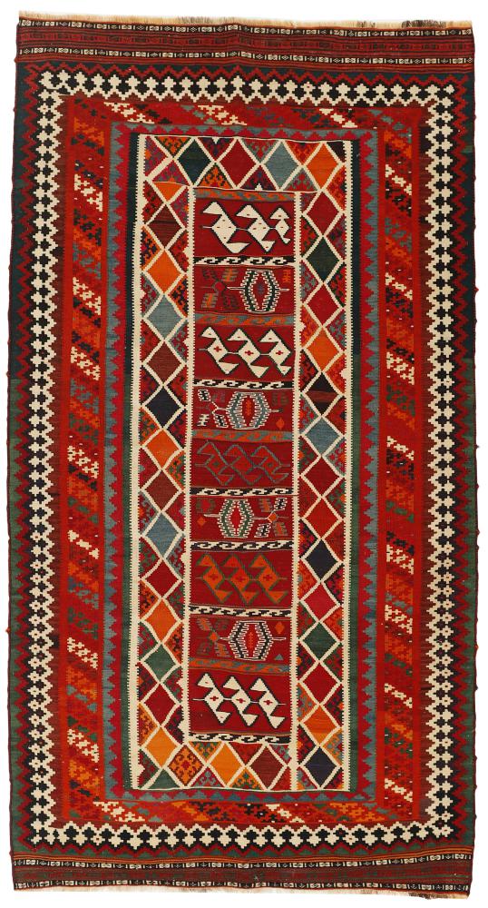 Alfombra persa Kilim Fars 307x159 307x159, Alfombra persa Tejido a mano