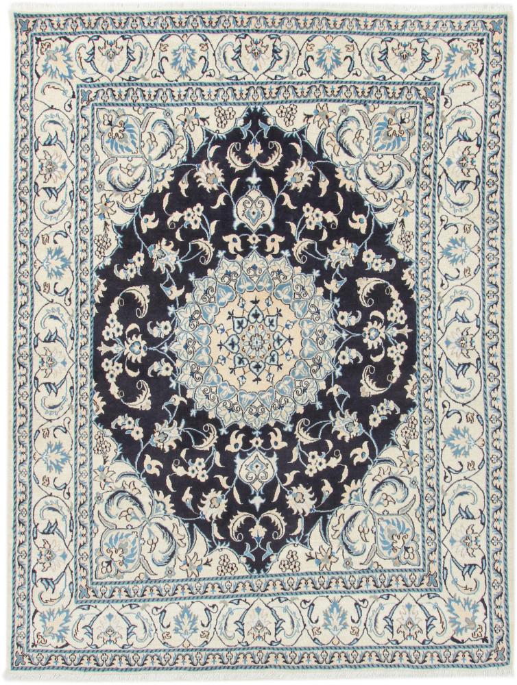 Tapis persan Naïn 260x197 260x197, Tapis persan Noué à la main