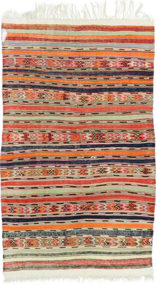 Tapete persa Kilim Fars 239x137 239x137, Tapete persa Tecido à mão