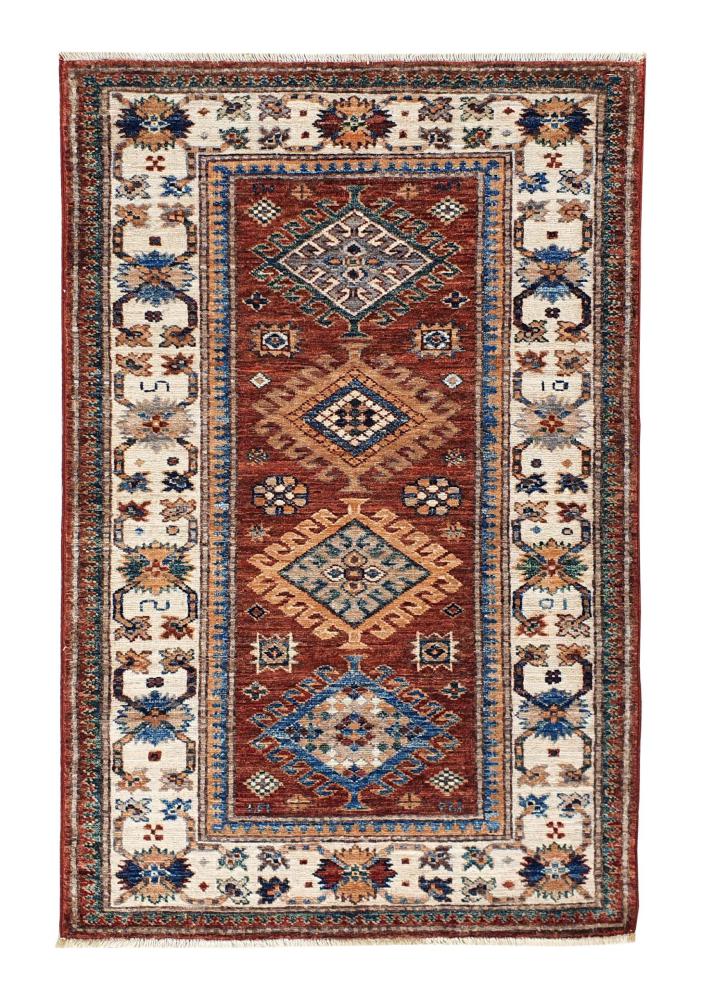 Pakistaans tapijt Kazak 129x82 129x82, Perzisch tapijt Handgeknoopte