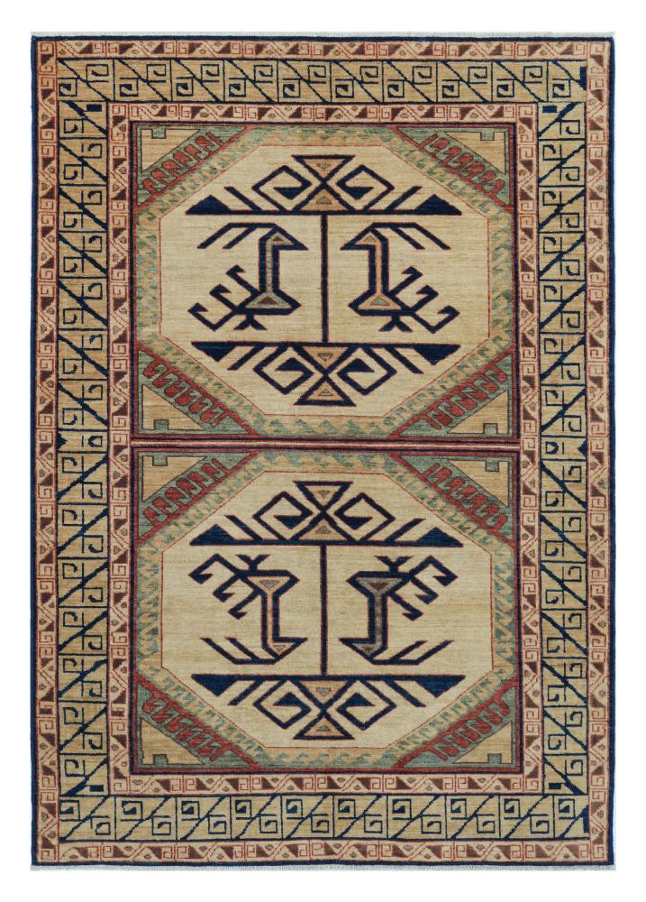 Pakistanischer Teppich Kazak 181x127 181x127, Perserteppich Handgeknüpft