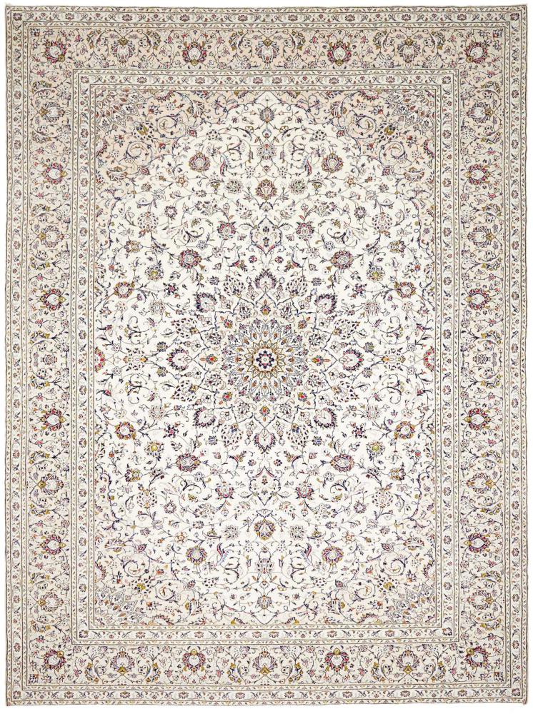 Tapis persan Kashan 402x299 402x299, Tapis persan Noué à la main