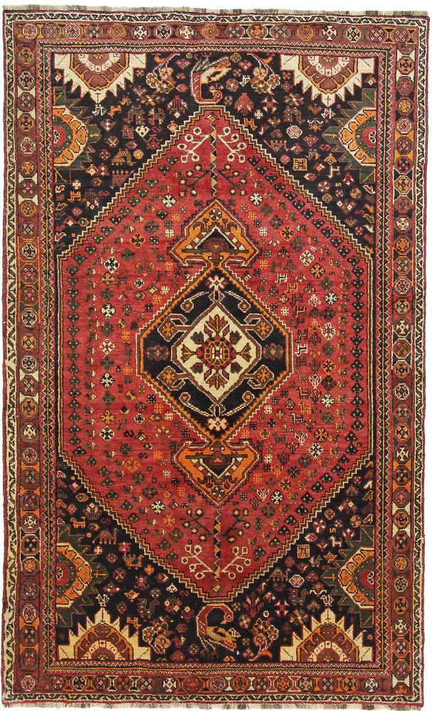 Tapete persa Ghashghai 259x158 259x158, Tapete persa Atado à mão