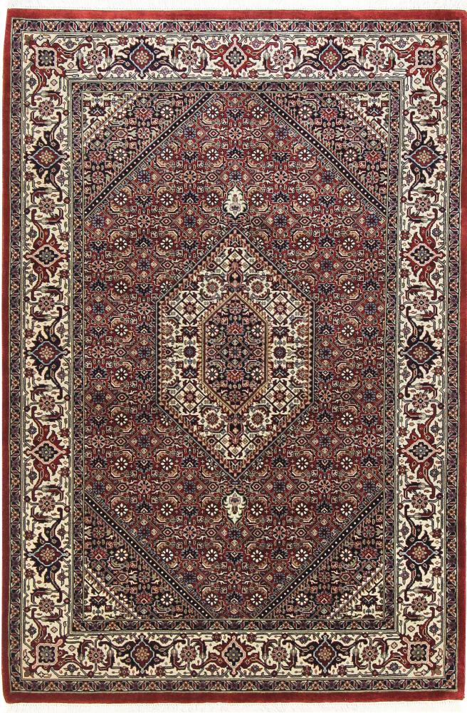 Indisk tæppe Indo Bidjar Super 188x122 188x122, Persisk tæppe Knyttet i hånden