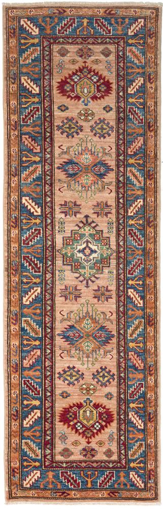 Afghan rug Kazak 194x58 194x58, Persian Rug Knotted by hand