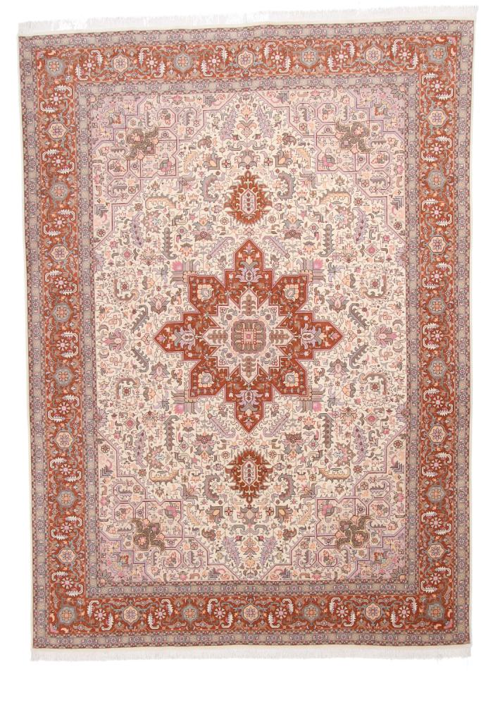 Persisk tæppe Tabriz 50Raj 362x256 362x256, Persisk tæppe Knyttet i hånden