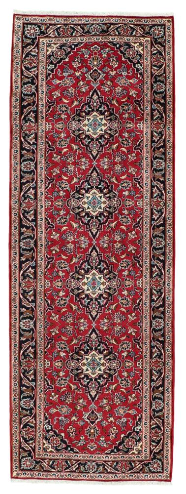 Tapis persan Kashan 296x101 296x101, Tapis persan Noué à la main