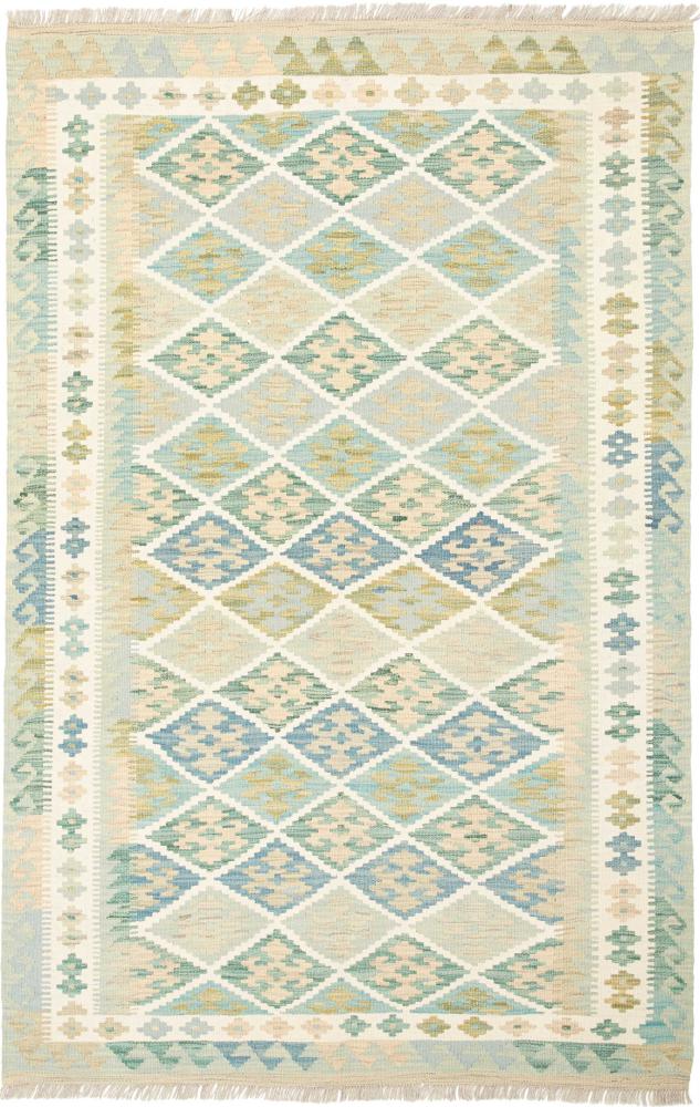 Afghanischer Teppich Kelim  Afghan 6'2"x4'0" 6'2"x4'0", Perserteppich Handgewebt
