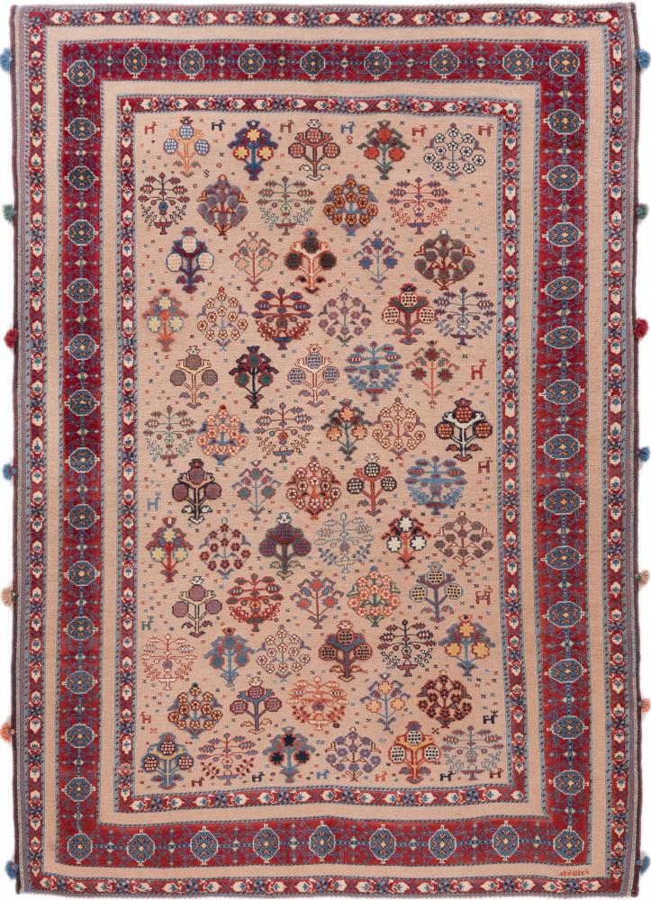 Persisk teppe Nimbaft Z 181x127 181x127, Persisk teppe Knyttet for hånd