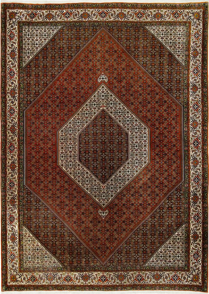 Persisk tæppe Bidjar 348x254 348x254, Persisk tæppe Knyttet i hånden