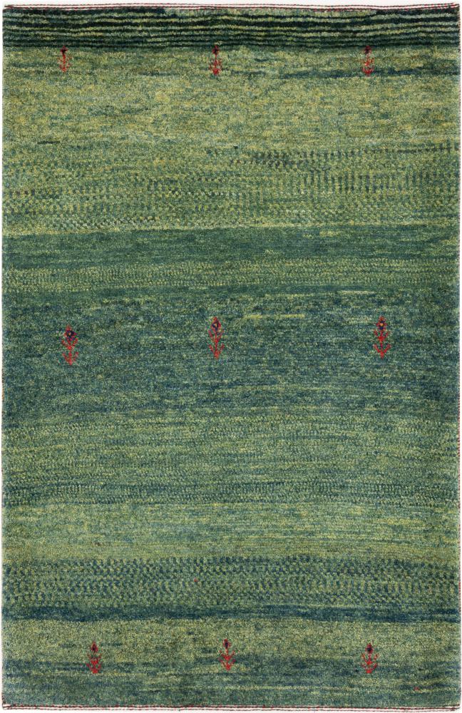 Tapete persa Persa Gabbeh Kashkuli Banafsheh 126x81 126x81, Tapete persa Atado à mão