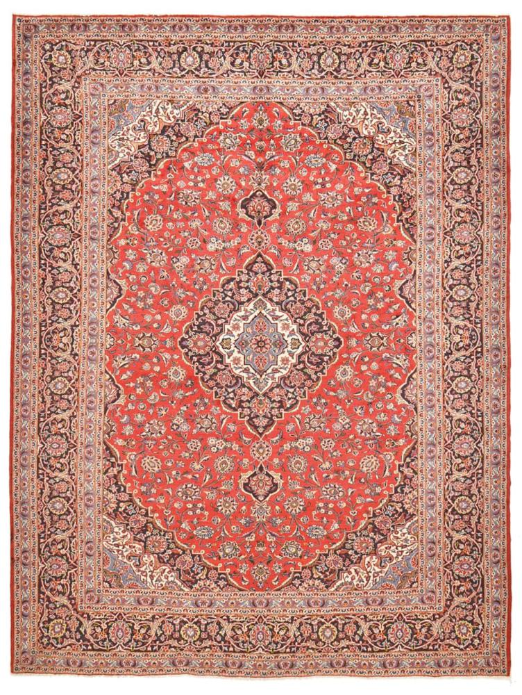 Tapete persa Keshan 401x296 401x296, Tapete persa Atado à mão