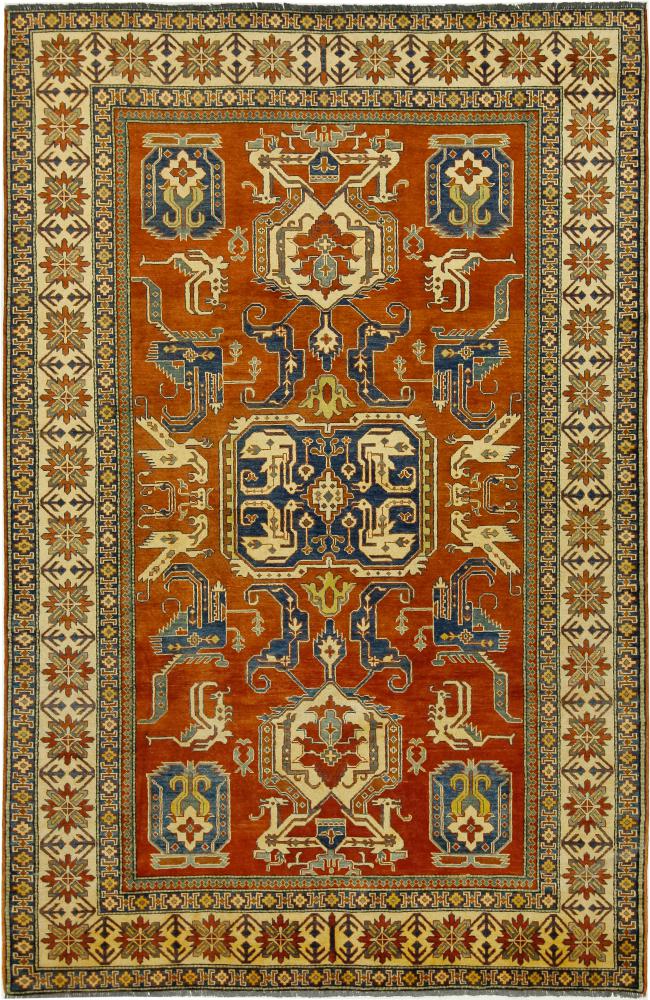 Afghaans tapijt Super Kazak 324x211 324x211, Perzisch tapijt Handgeknoopte