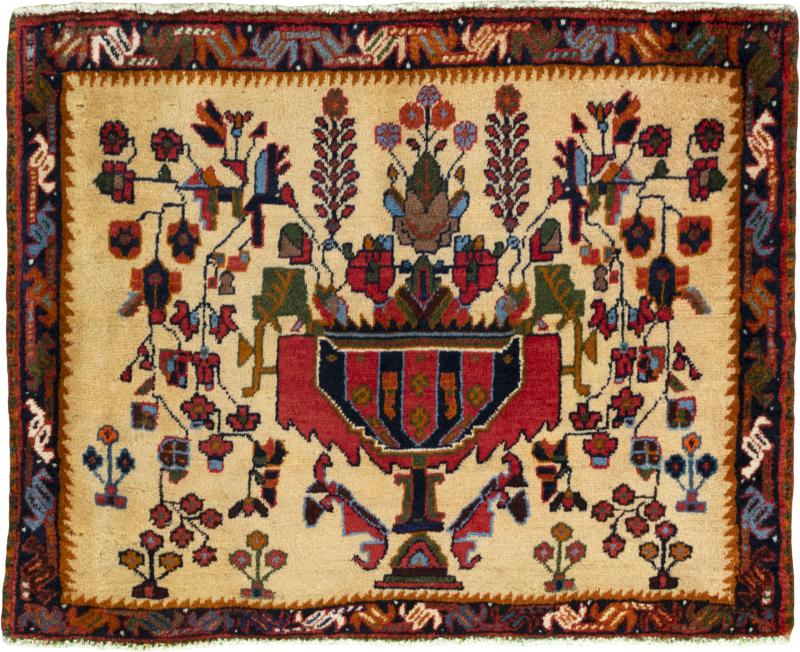 Persian Rug Shiraz 60x74 60x74, Persian Rug Knotted by hand