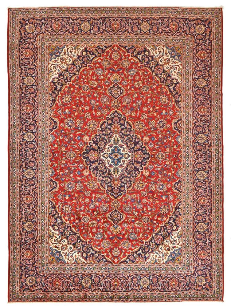  ペルシャ絨毯 カシャン 407x303 407x303,  ペルシャ絨毯 手織り