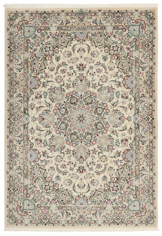 Persialainen matto Nain 9La Sherkat 204x140 204x140, Persialainen matto Solmittu käsin